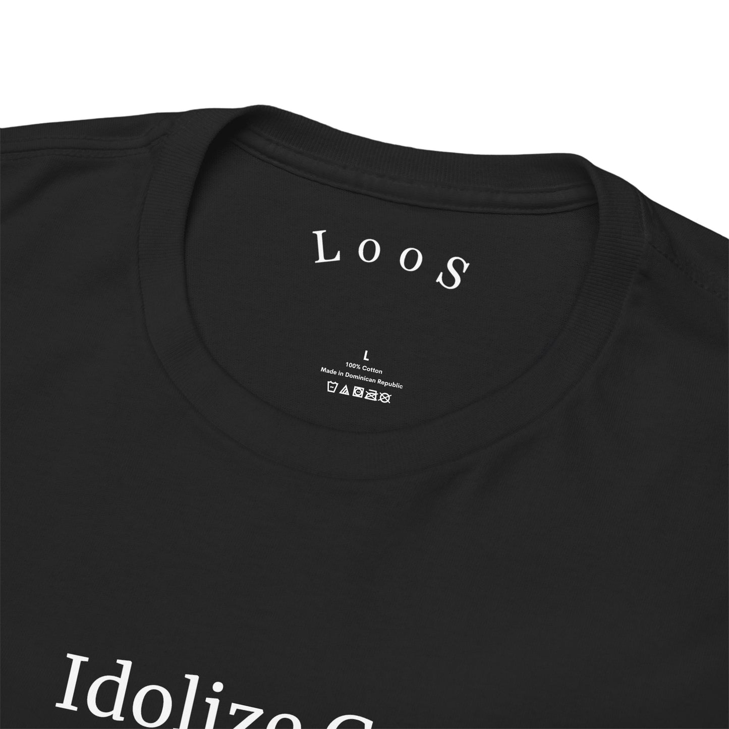 Black Idolize God T-Shirt