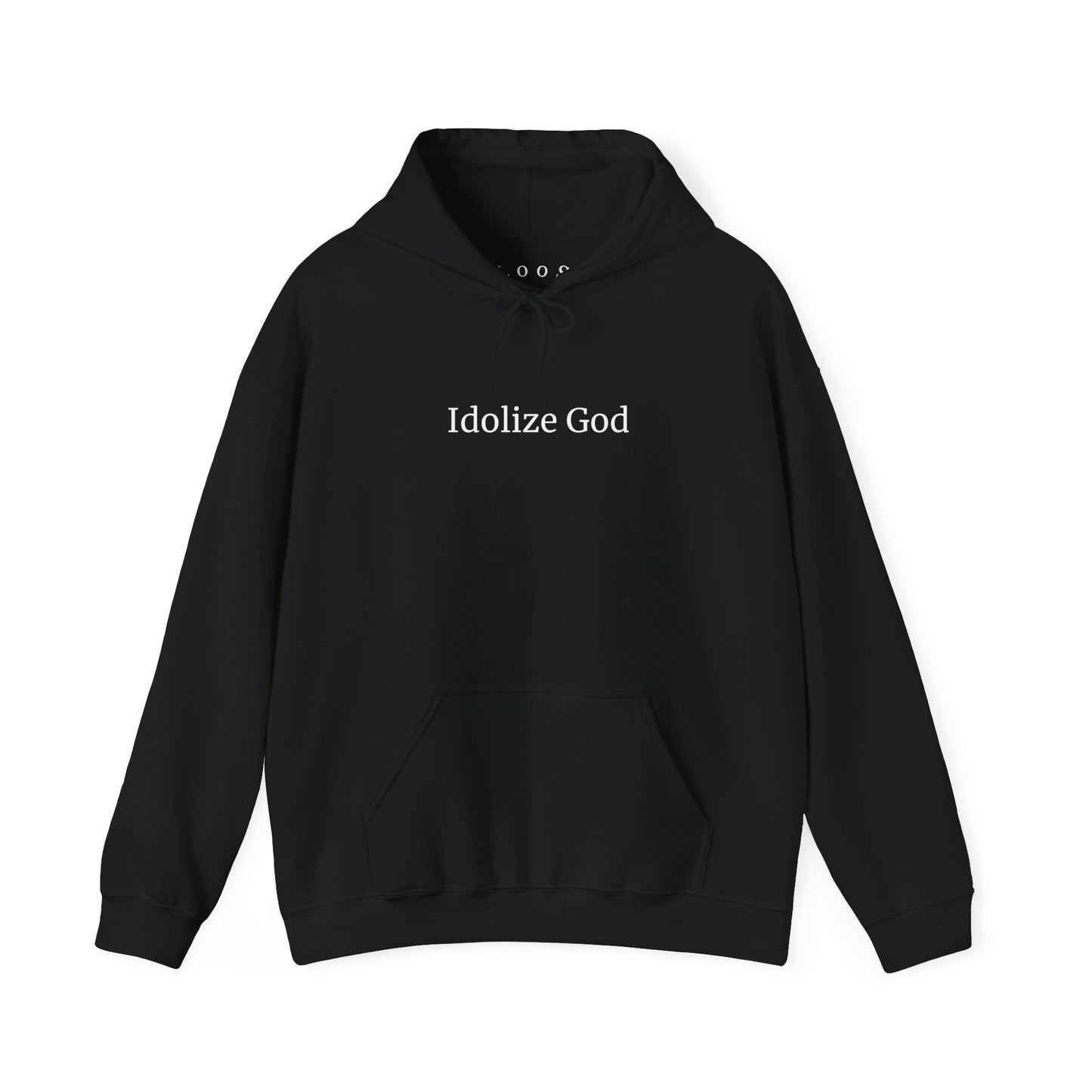 Black Idolize God Hoodie