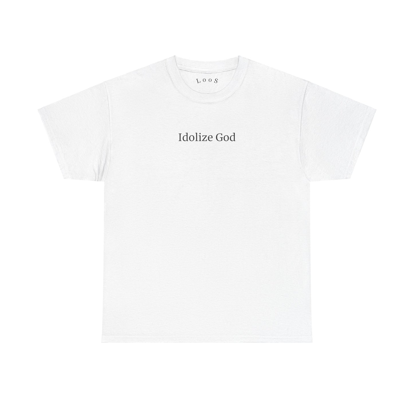 White Idolize God T-Shirt