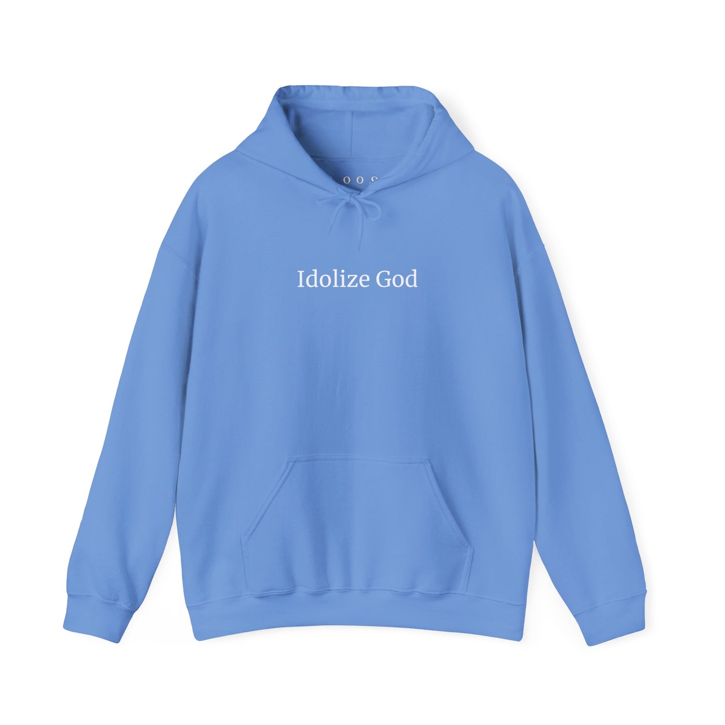 Carolina Blue Idolize God Hoodie