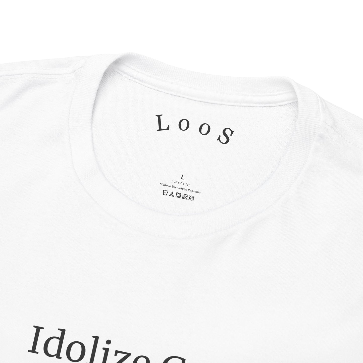 White Idolize God T-Shirt