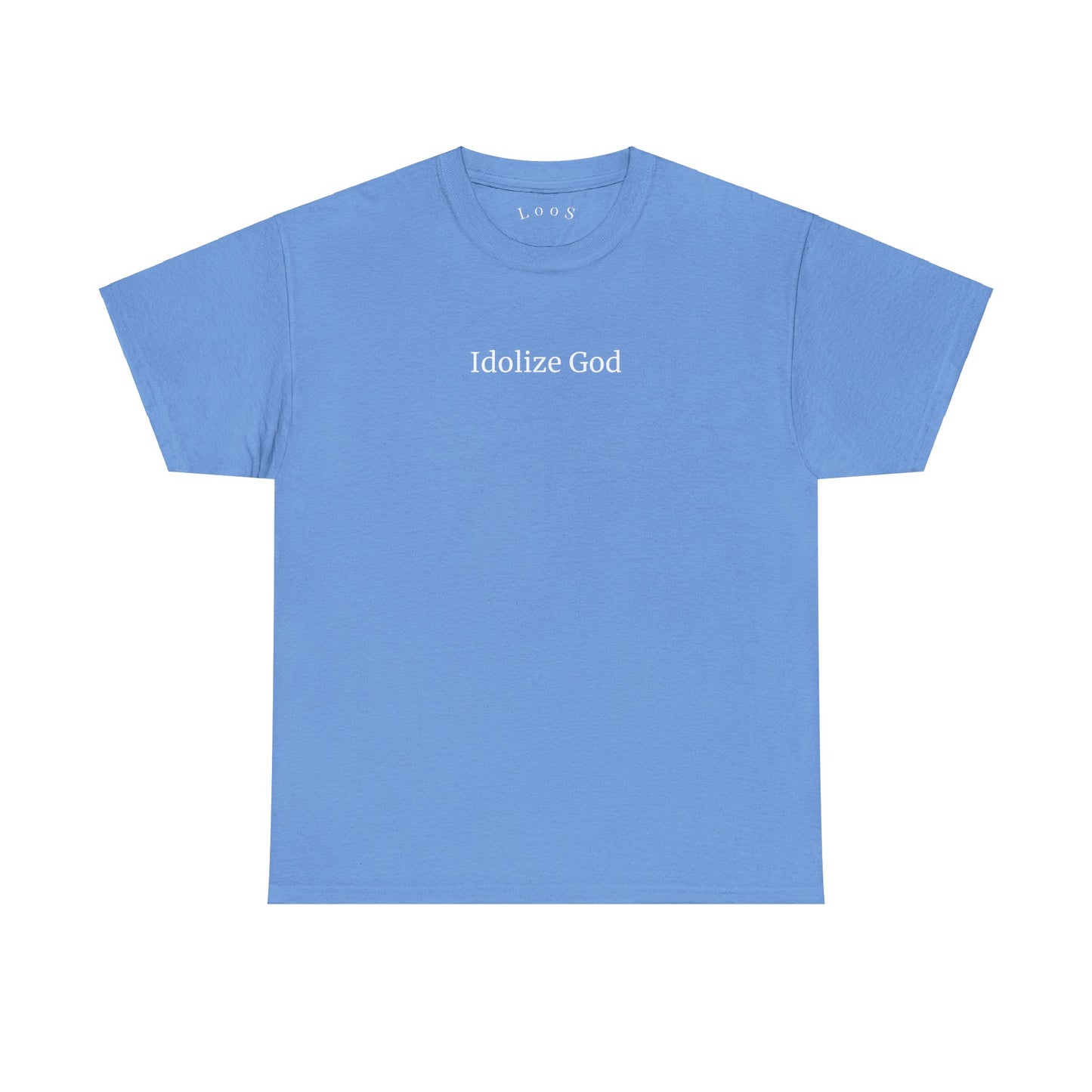 Carolina Blue Idolize God T-Shirt