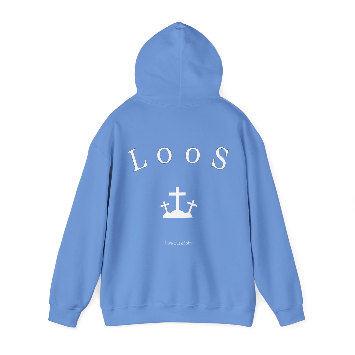 Carolina Blue Idolize God Hoodie