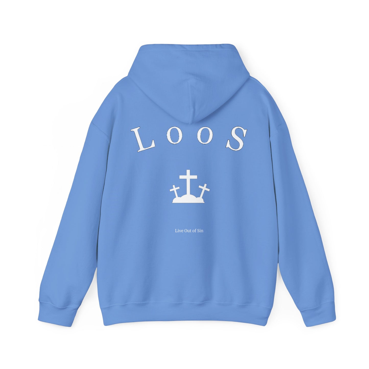 Carolina Blue Idolize God Hoodie