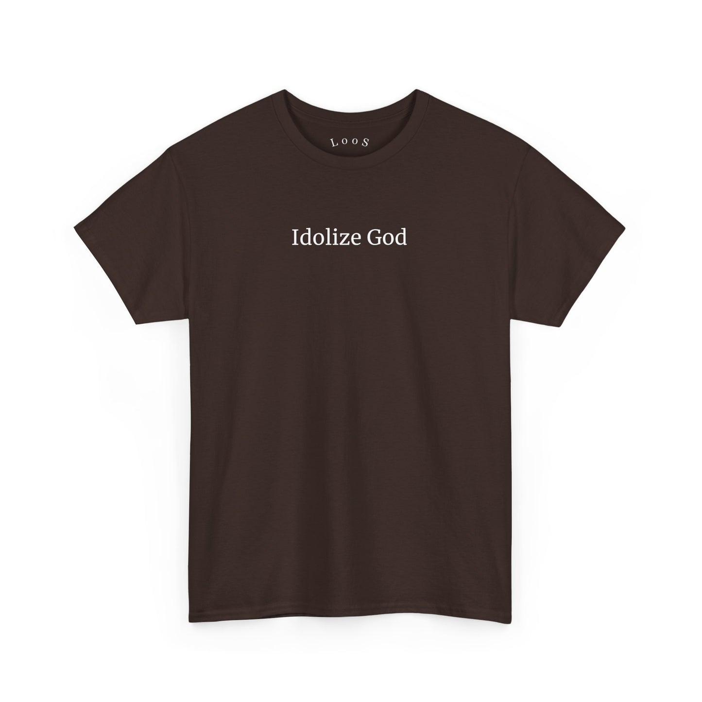 Dark Chocolate Idolize God T-Shirt