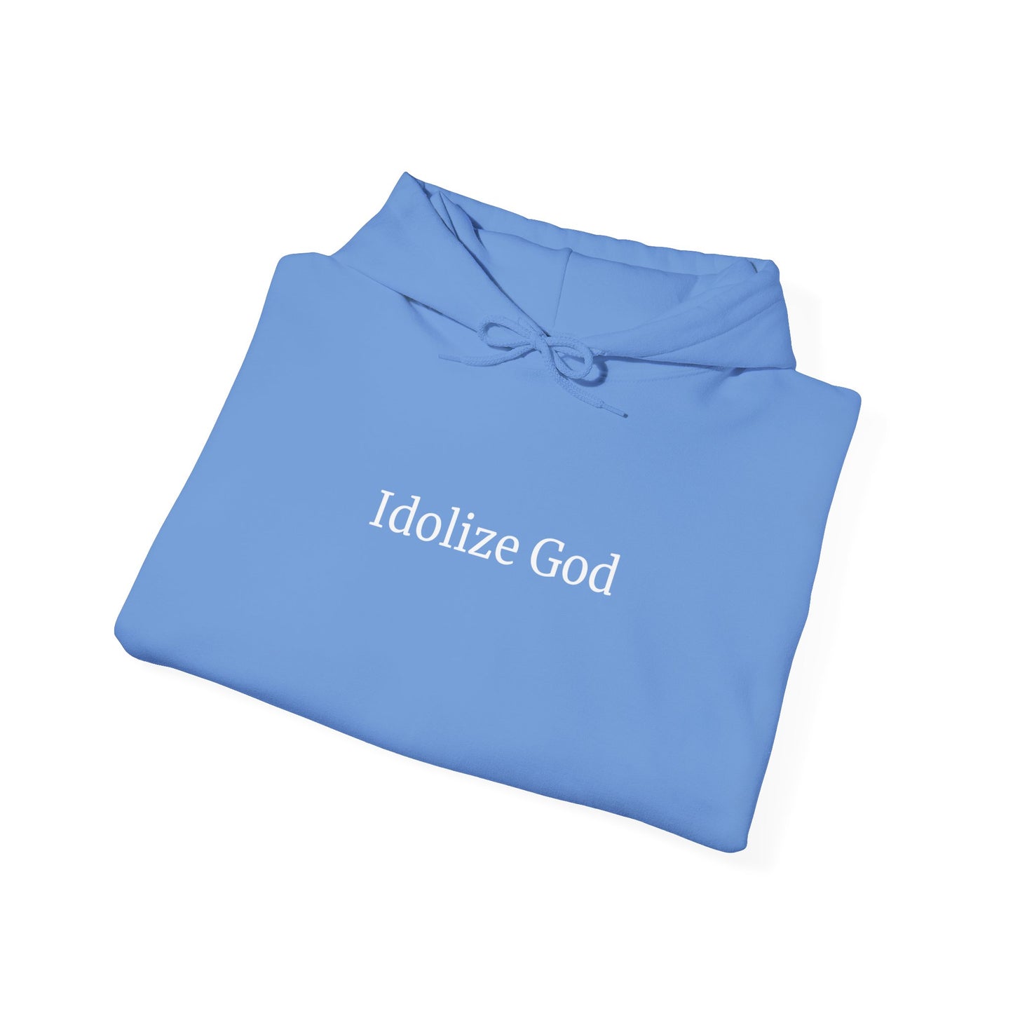 Carolina Blue Idolize God Hoodie