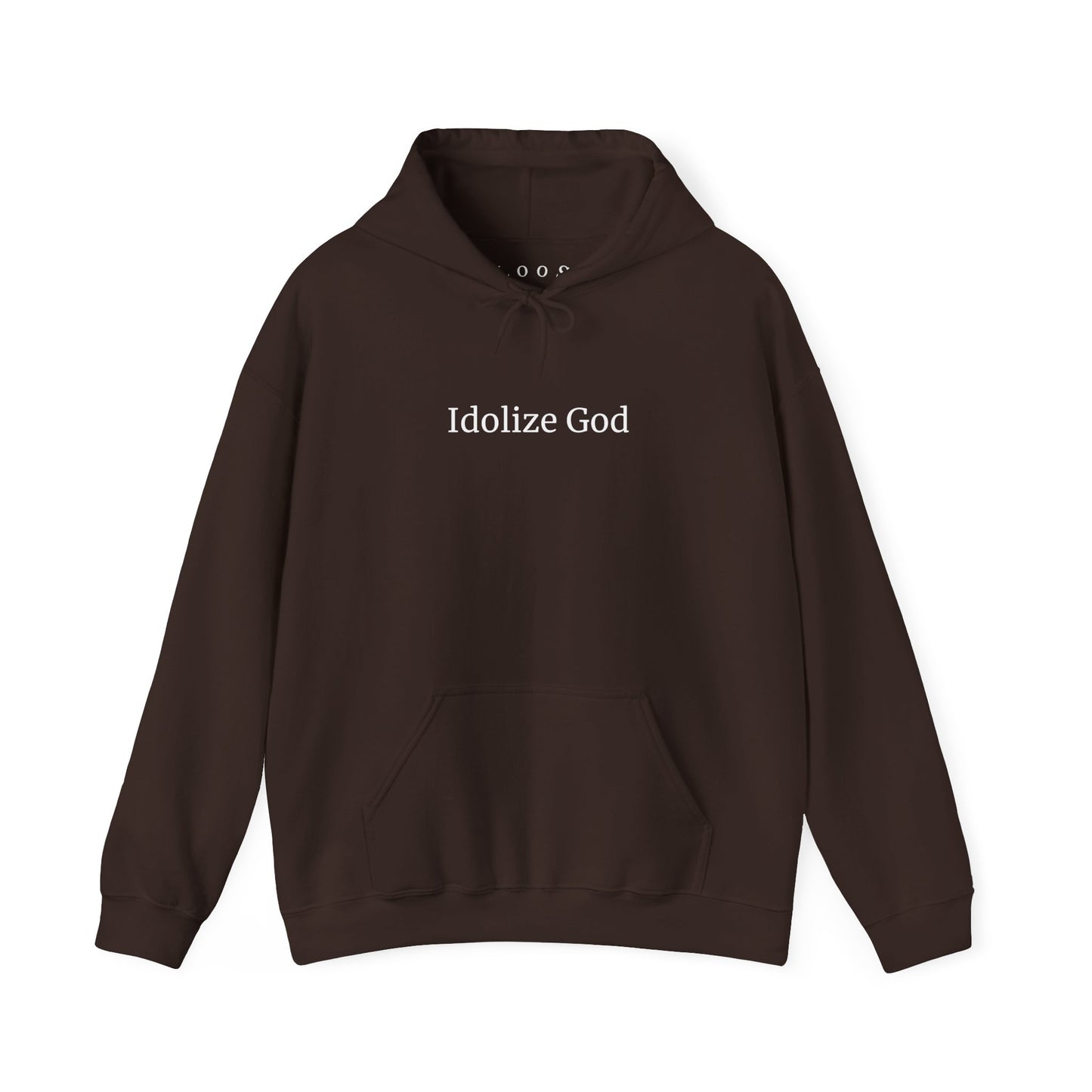 Dark Chocolate Idolize God Hoodie