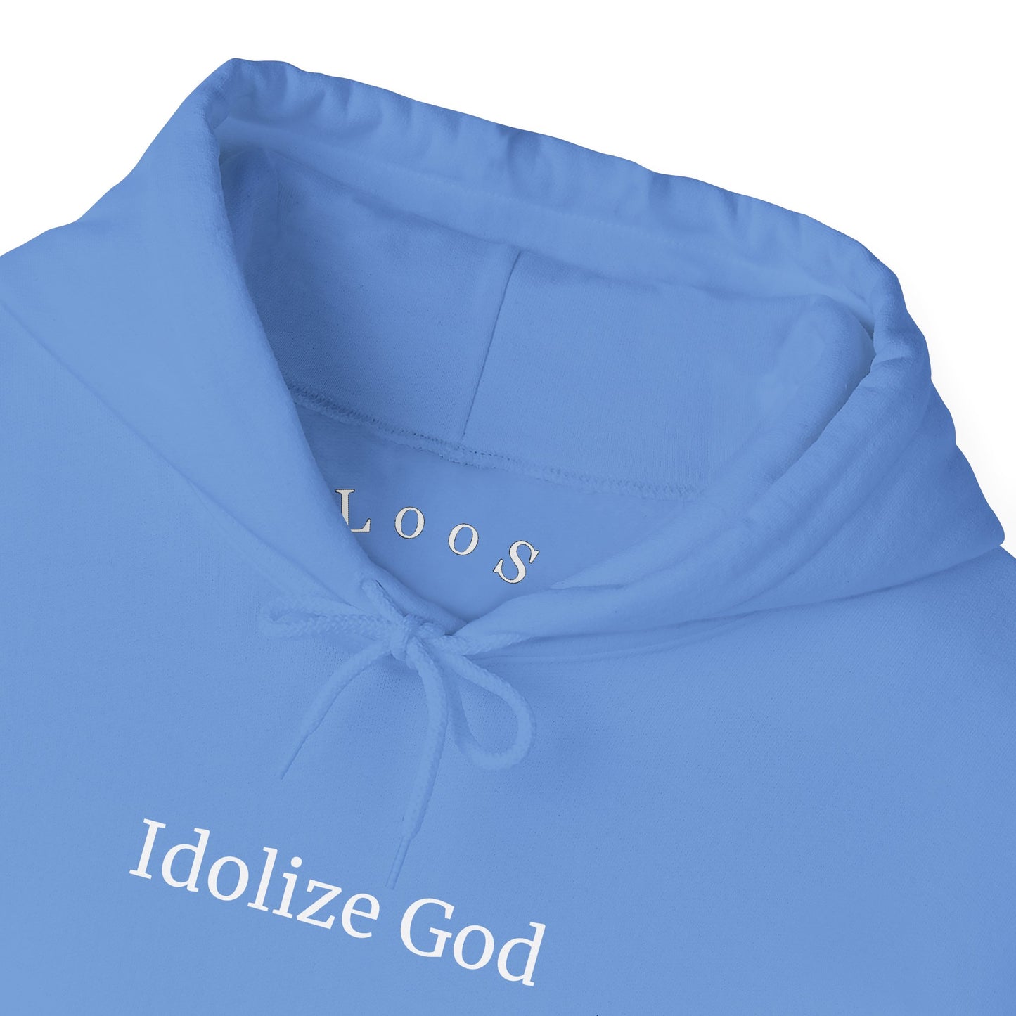 Carolina Blue Idolize God Hoodie