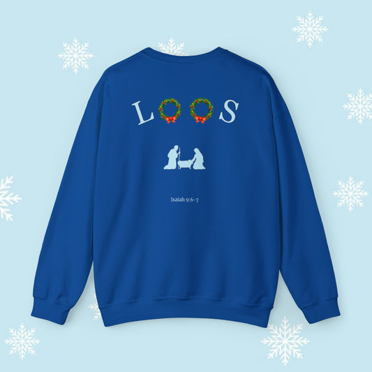 Christmas Idolize God Crew Sweatshirt