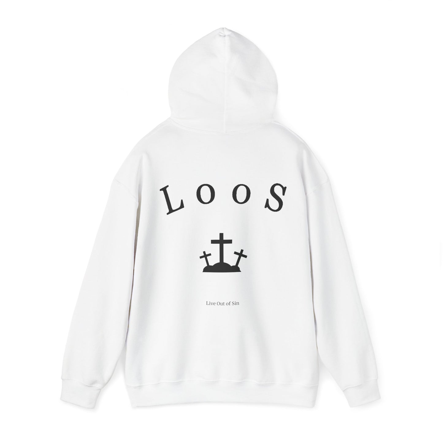 White Idolize God Hoodie