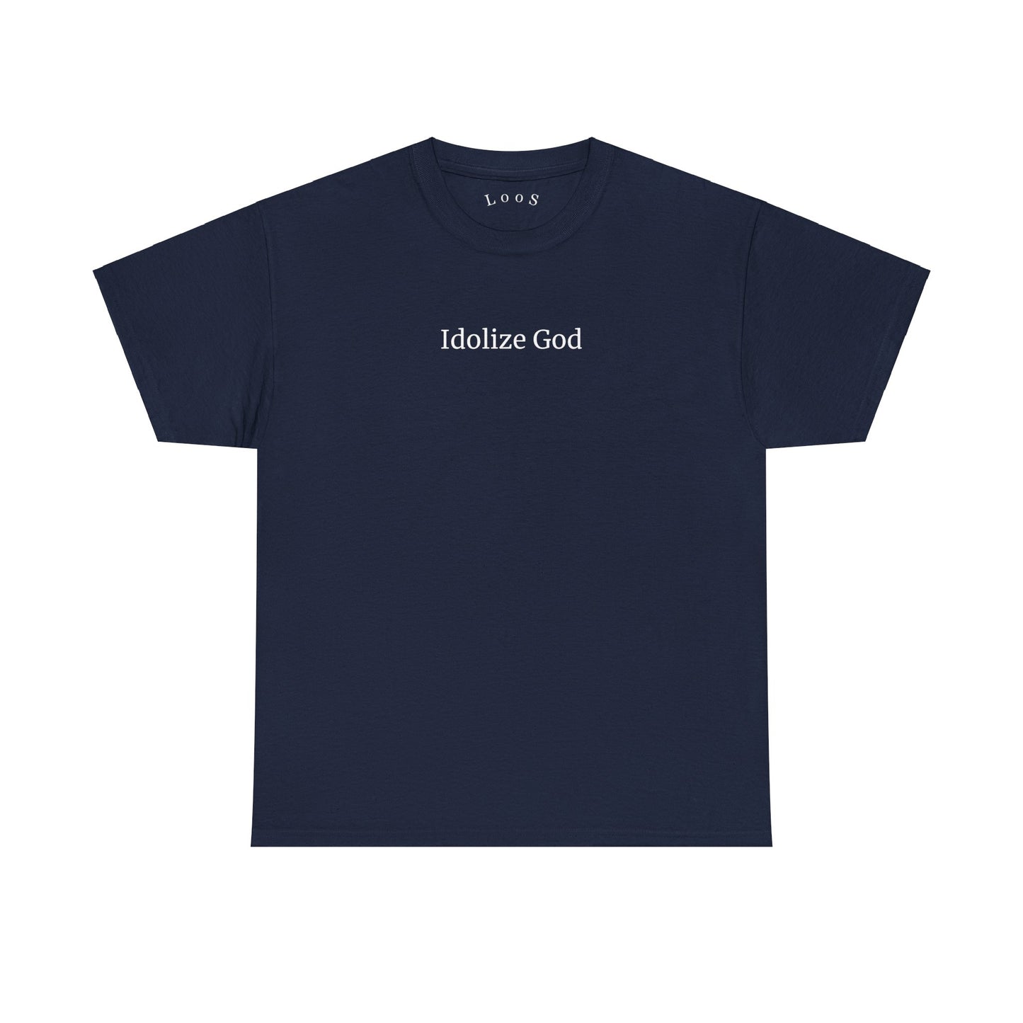 Navy Blue Idolize God T-Shirt