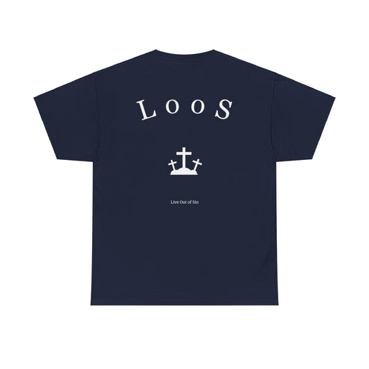 Navy Blue Idolize God T-Shirt