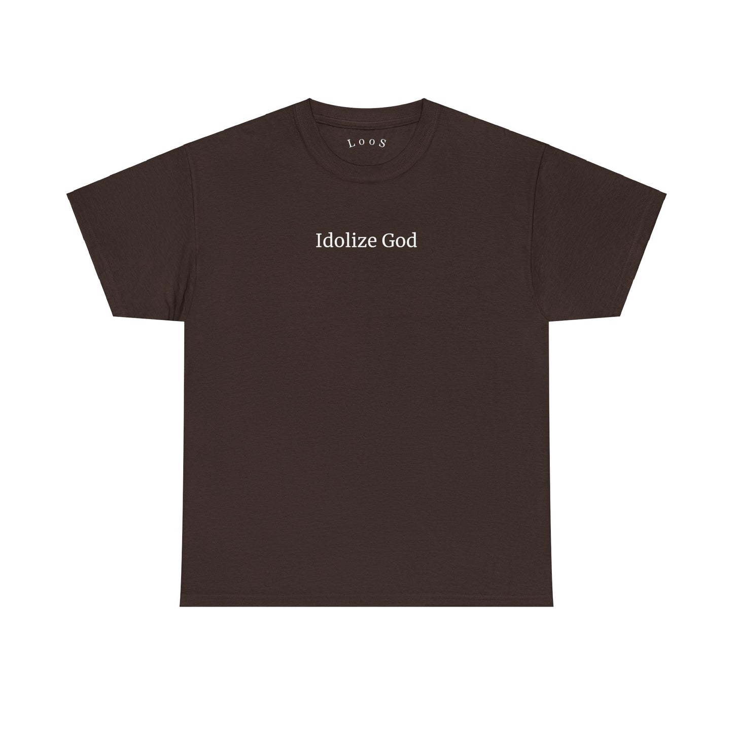 Dark Chocolate Idolize God T-Shirt