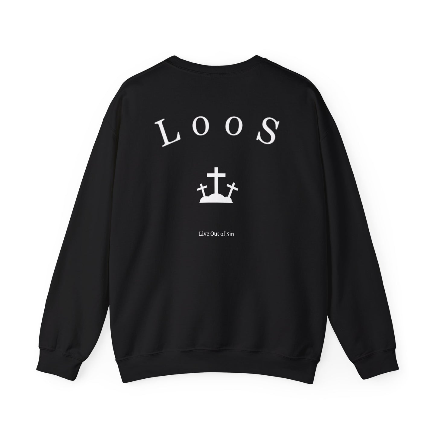 Black Idolize God Crew Sweatshirt